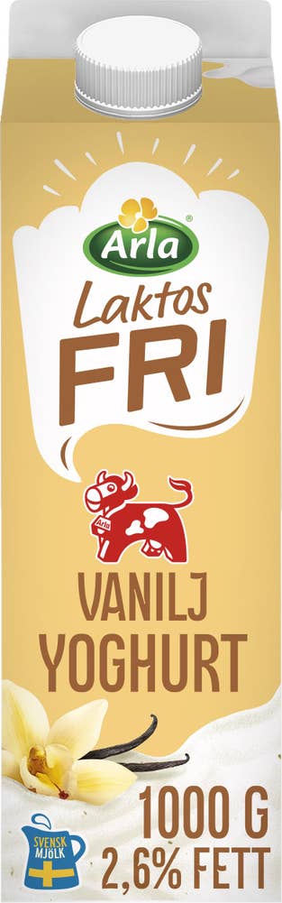 Arla Ko® Yoghurt Vanilj Laktosfri 2.6% Arla Ko