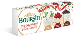 Boursin Färskost Tre Smaker 3x80g Limited edition