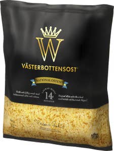 Västerbottensost® 33% Riven Norrmejerier