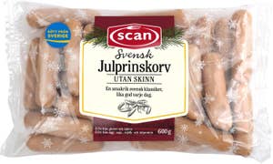 Scan Prinskorv Utan Skinn