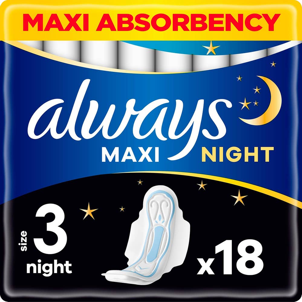 Always Nattbindor Maxi