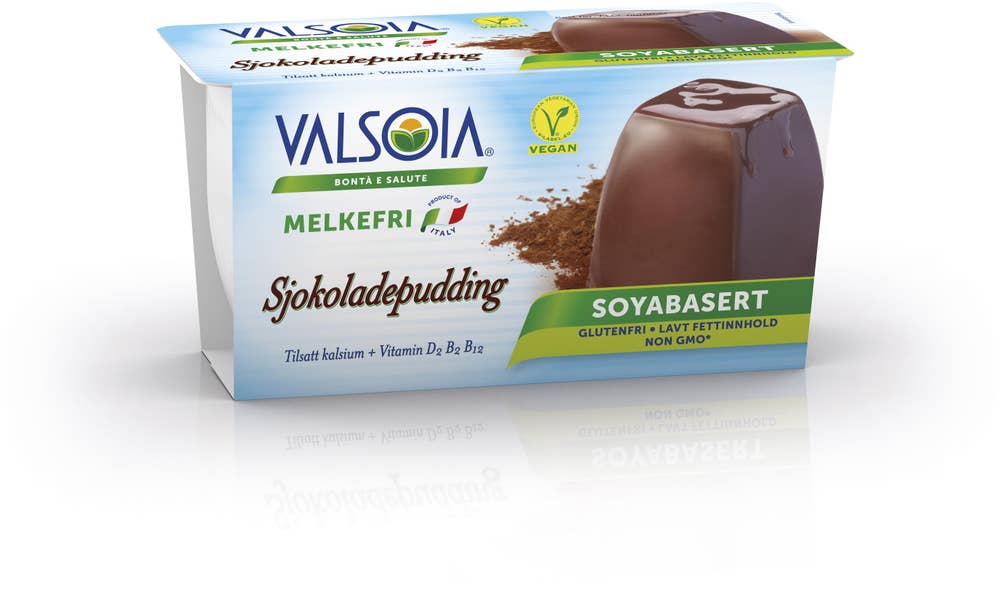 Valsoia Chokladpudding Glutenfri Vegansk