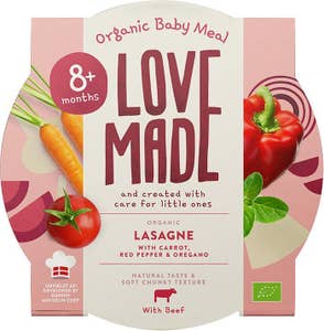 LoveMade Lasagne +8M EKO