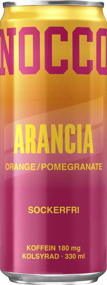 Nocco Energidryck Arancia Apelsin/Granatäpple Sockerfri
