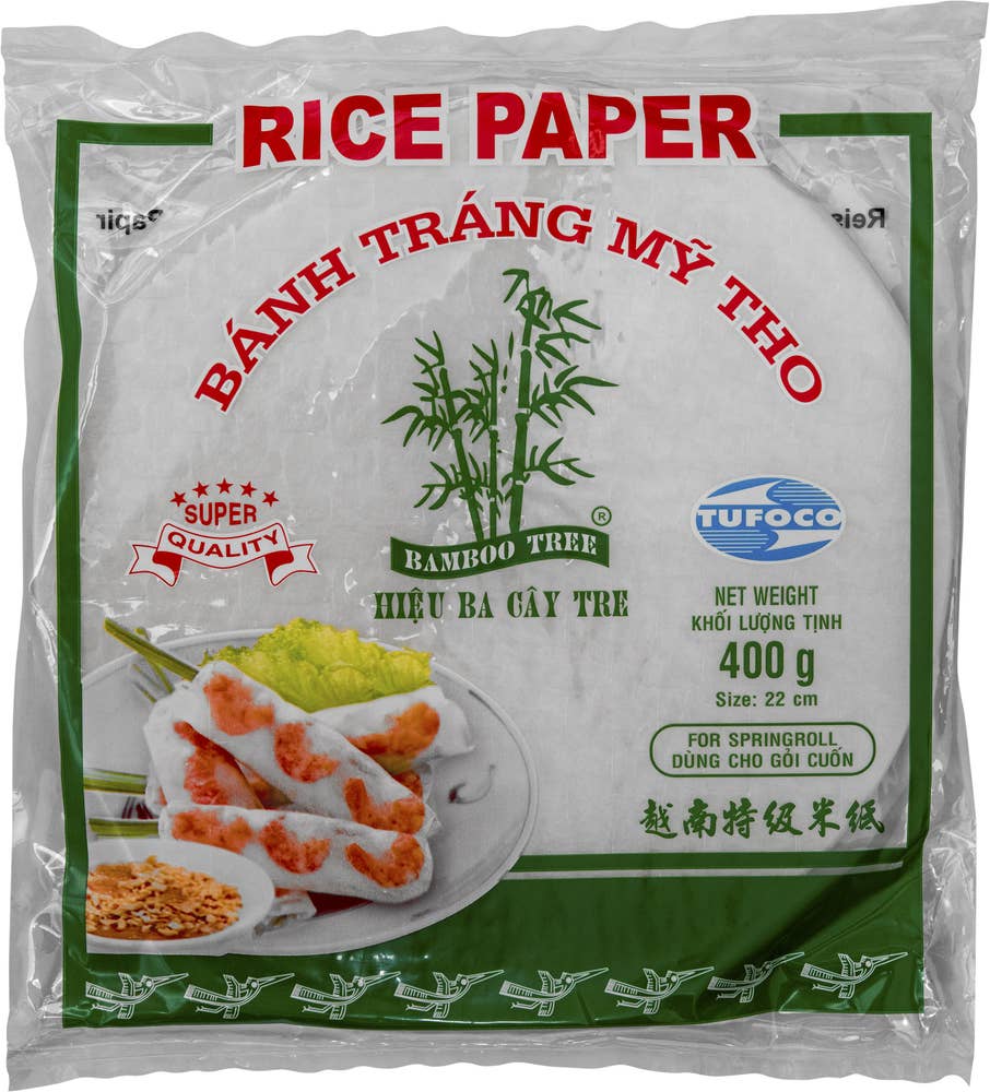 Three Lotus Flowers Rispapper 22cm Bamboo Tree