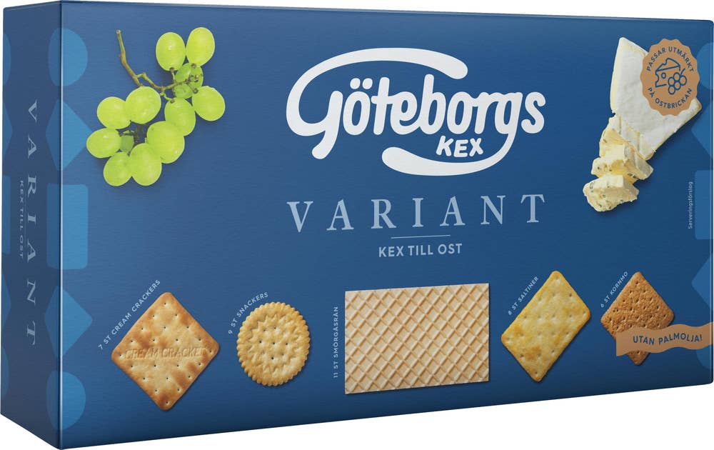 Göteborgs Kex Variant Blandade Smörgåskex