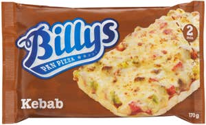 Billys Pan Pizza Kebab Fryst