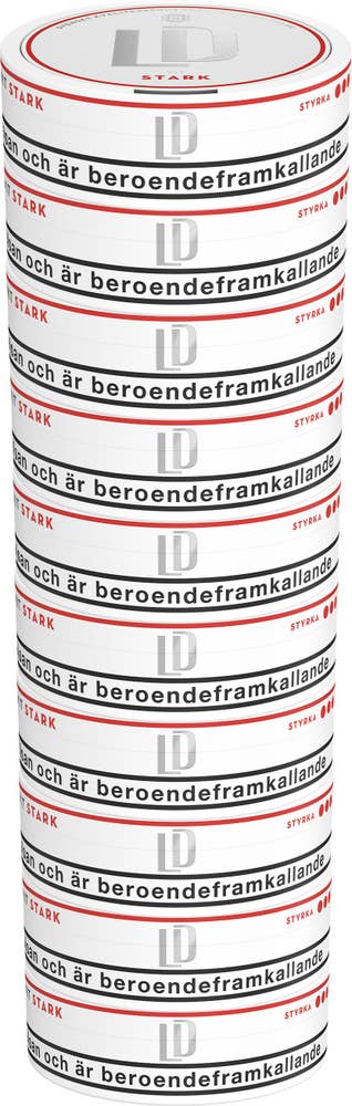 LD Snus Original Vit Stark Stock