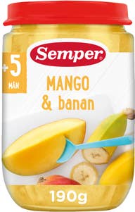 Semper Puré Mango & Banan +5M