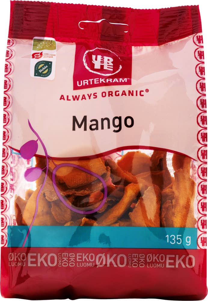 Urtekram Mango Soltorkad EKO
