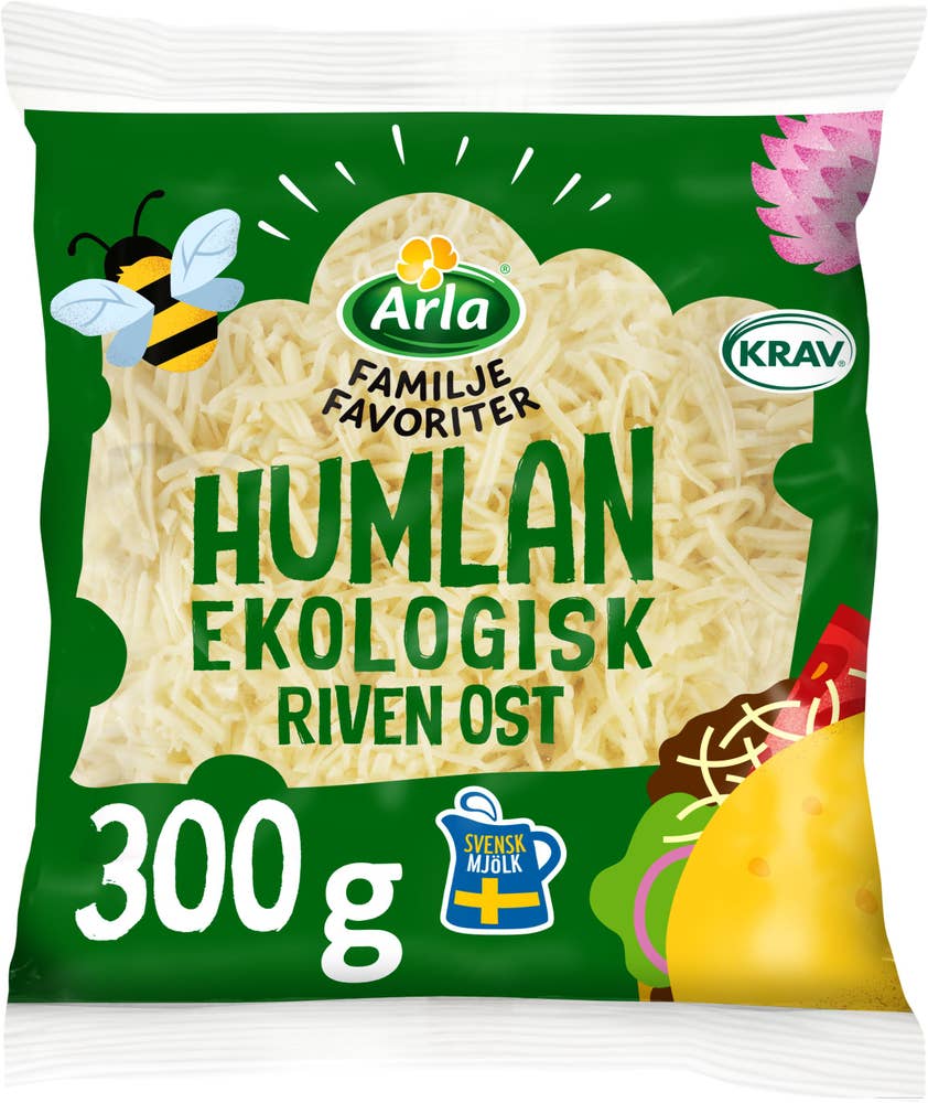 Arla® Riven Ost Familjefavorit Humlan EKO Arla