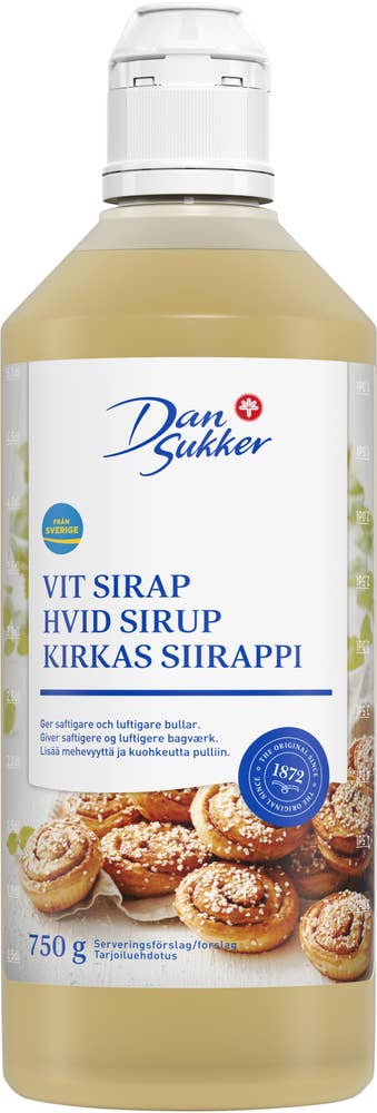 Dan Sukker Vit Sirap