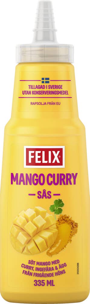 Felix Sås Mango & Curry