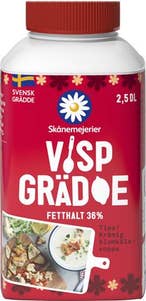 Skånemejerier Vispgrädde 36%