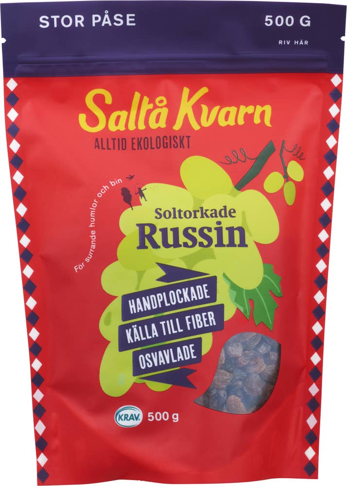 Saltå Kvarn Russin Soltorkade EKO/KRAV