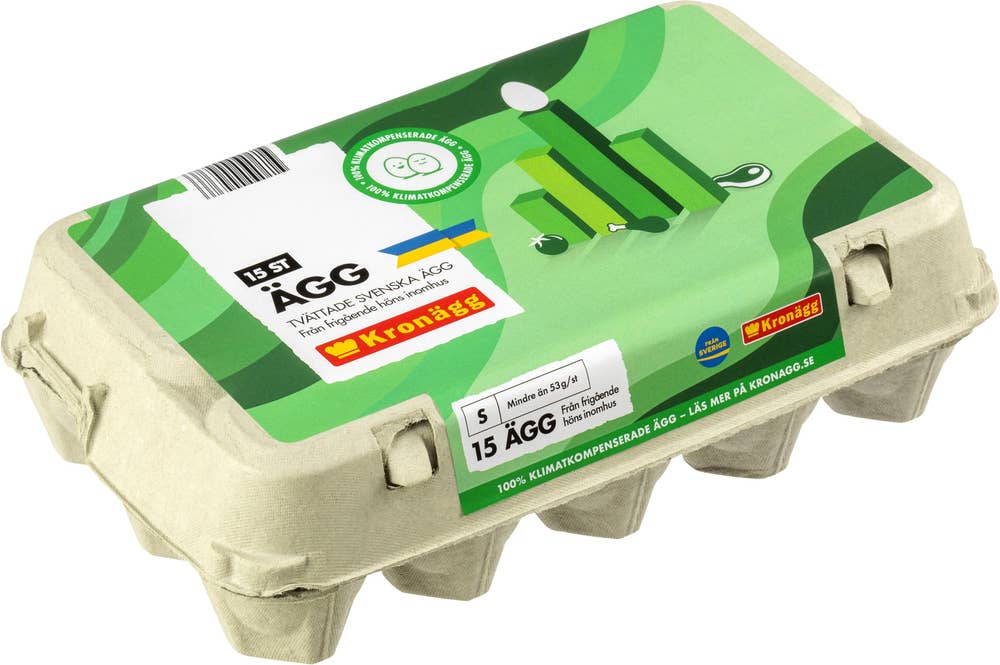 Kronägg Ägg Frigående Inomhus S 762g