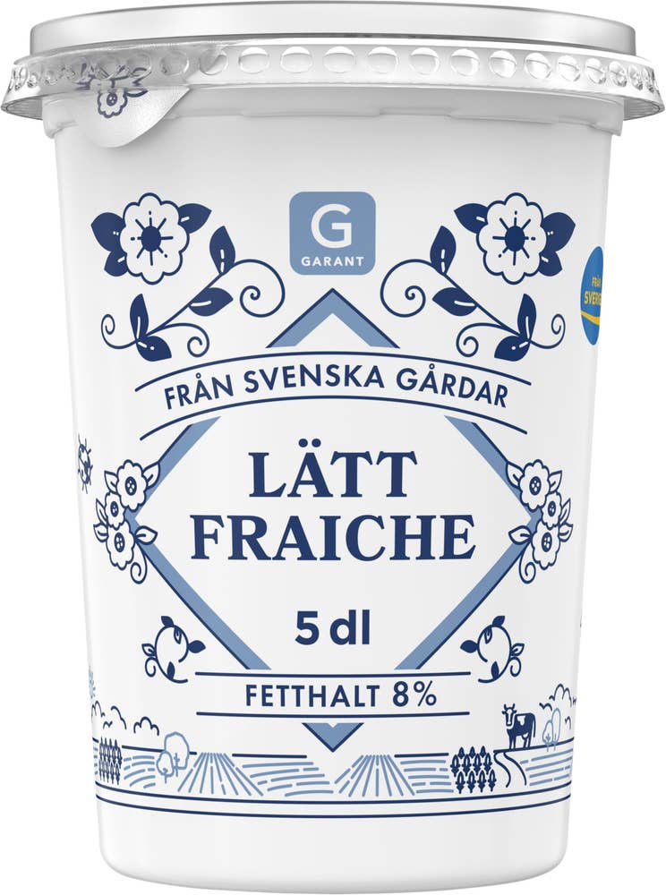 Garant Lätt Crème Fraiche 8%