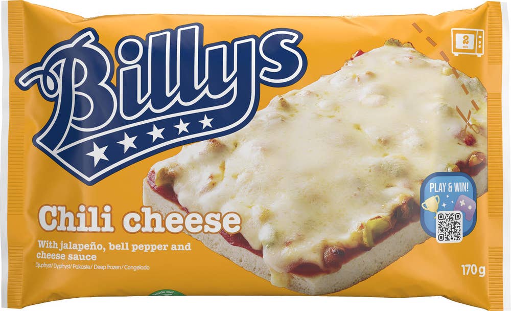 Billys Pan Pizza Chili Cheese Fryst