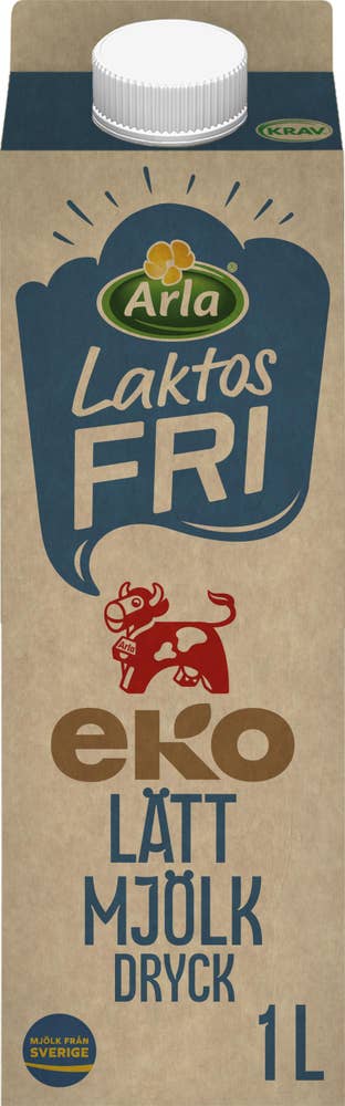 Arla Ko® Lättmjölk Laktosfri 0,5% EKO/KRAV