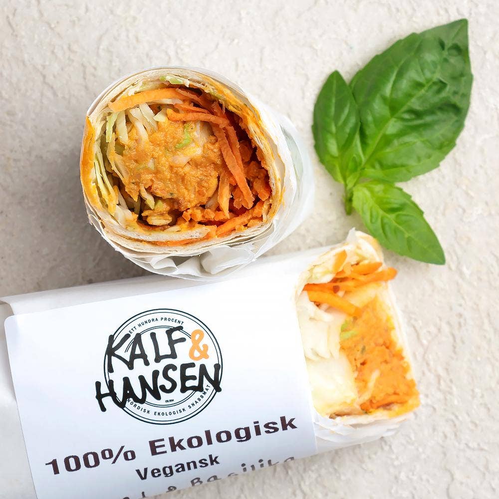 Kalf & Hansen Vegansk Wrap med Tomat & Basilika EKO/KRAV Kalf & Hansen