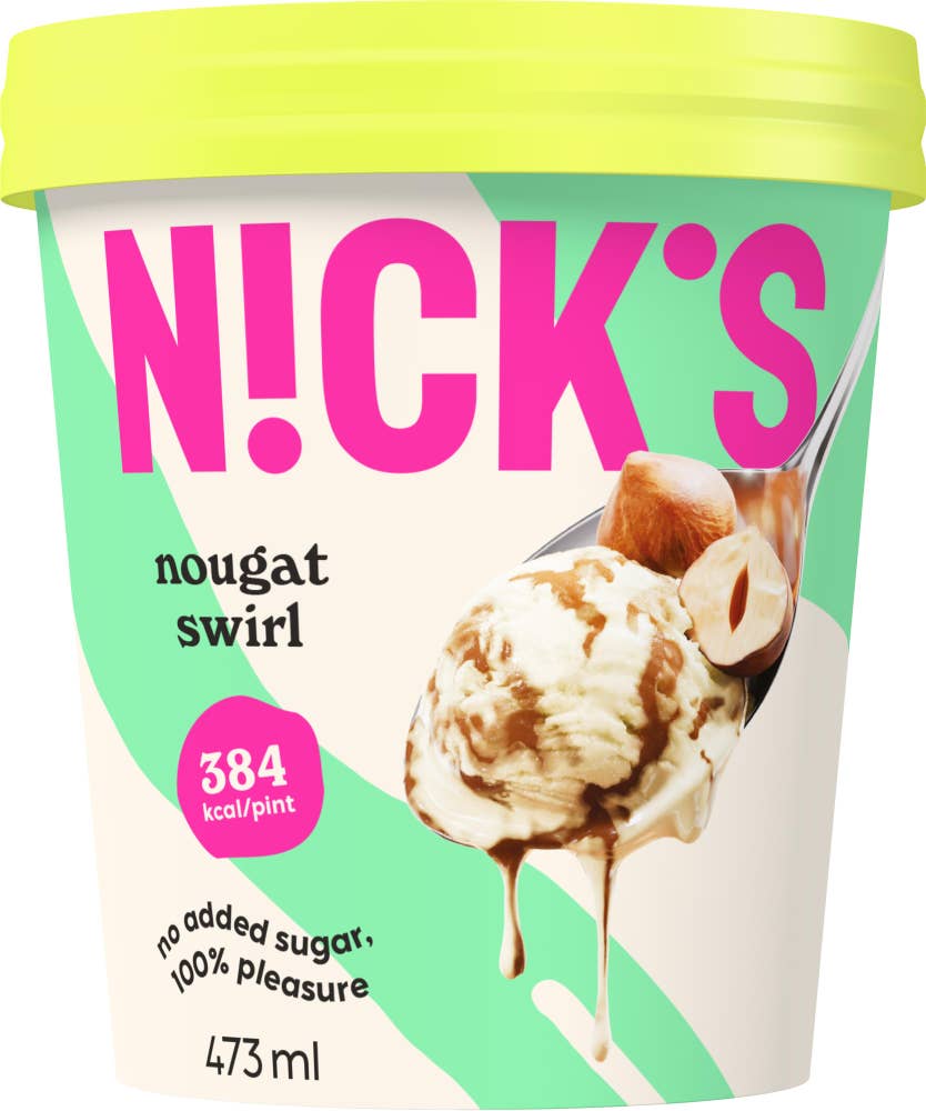 NICKS Glass Nougat Swirl