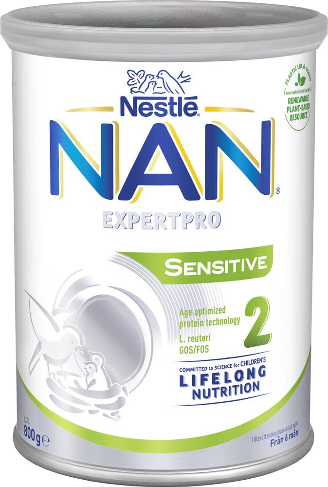Nestlé Tillskottsnäring NAN 2 Expertpro Sensitive