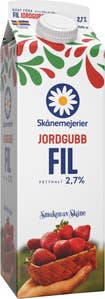 Skånemejerier Filmjölk Jordgubb 2,7%