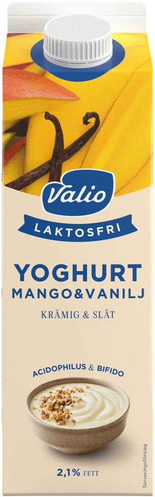 Valio Yoghurt Mango & Vanilj Laktosfri 2,1%