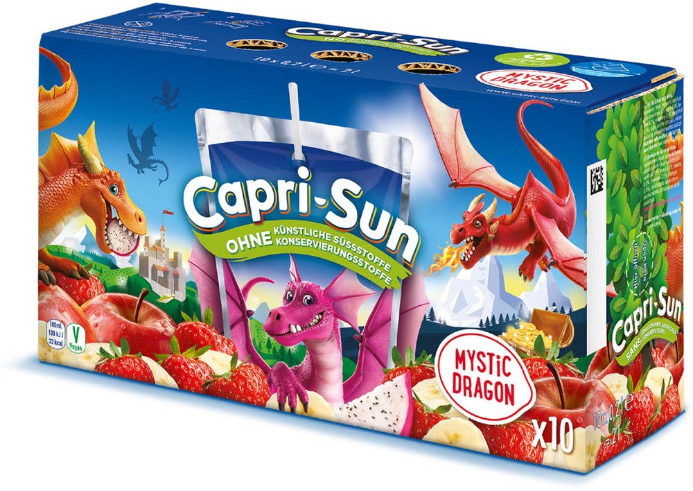 Capri-Sun Fruktdryck Mystic Dragon 10x200ml