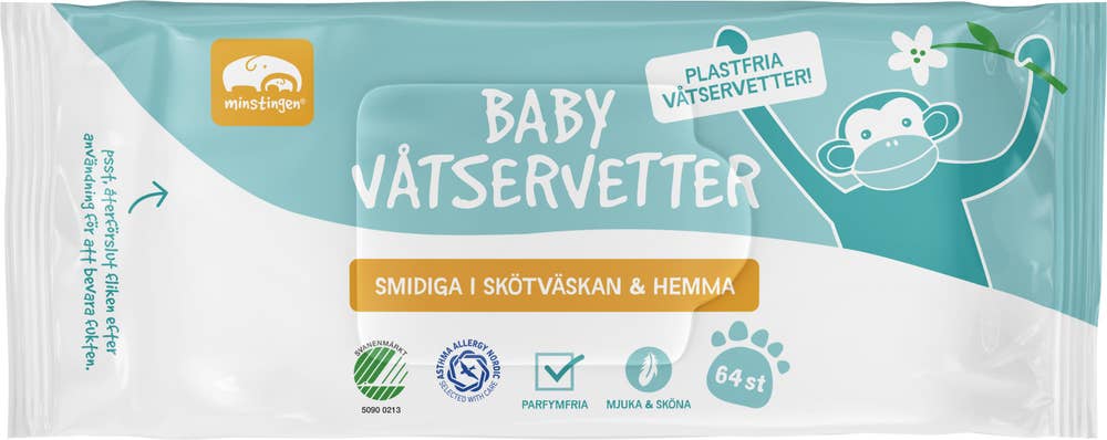 Minstingen Våtservetter Baby