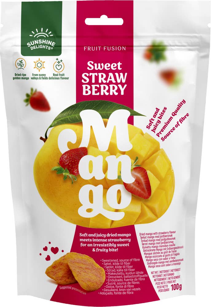 Sunshine Delights Sweet Strawberry Mango