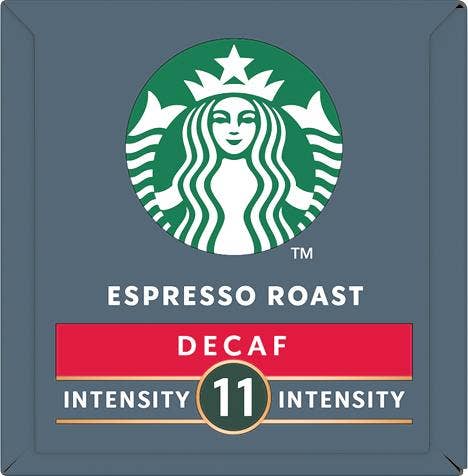 Starbucks By Nespresso Espresso Roast Decaf 11 Kaffekapslar