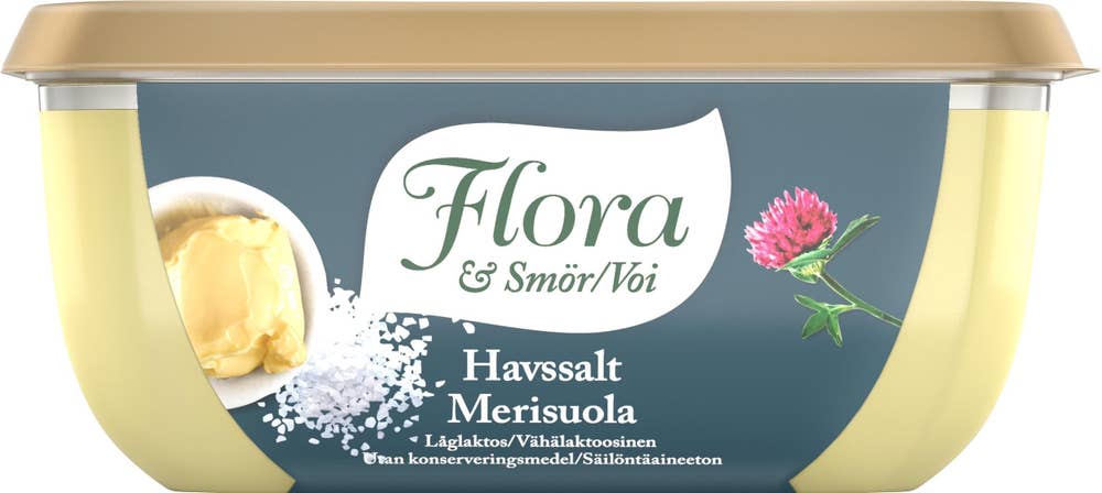 Flora med Smör & Havssalt 80%