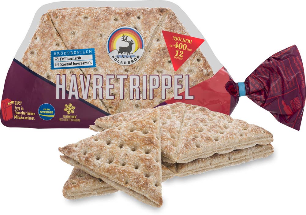 Polarbröd Havretrippel Polarbröd