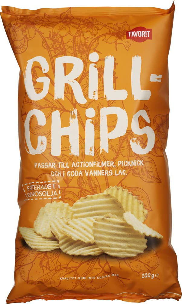 Favorit Grillchips 200g Favorit