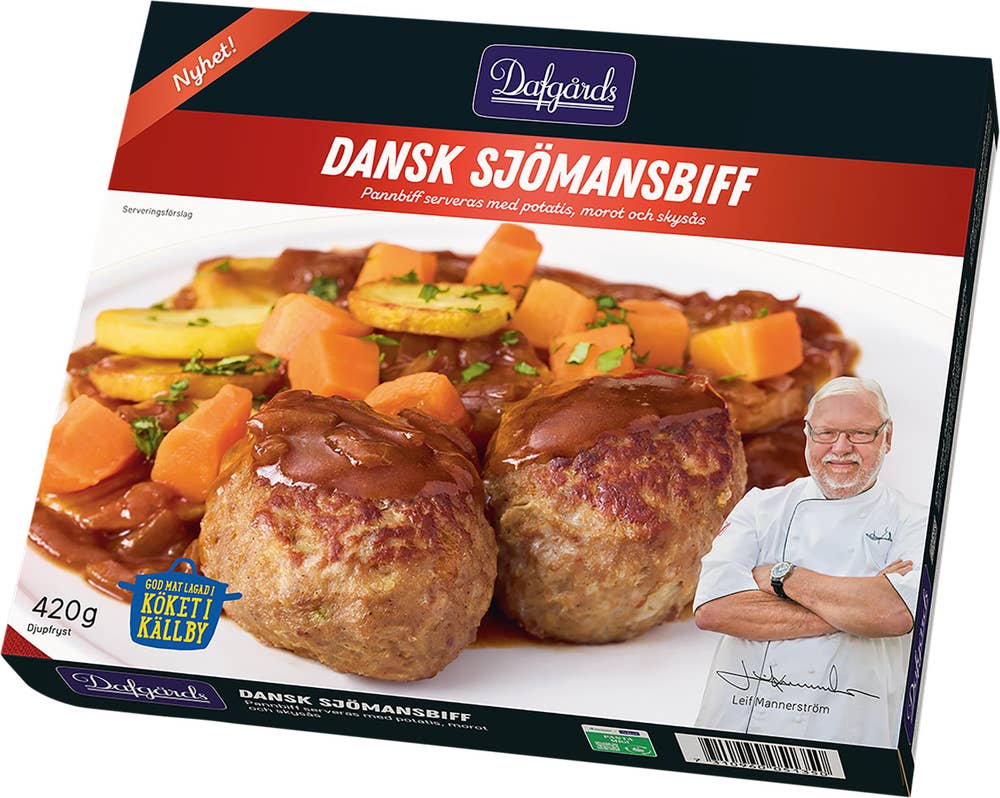 Dafgårds Dansk Sjömansbiff Fryst