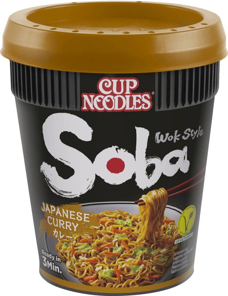 Nissin Nudlar Soba Curry