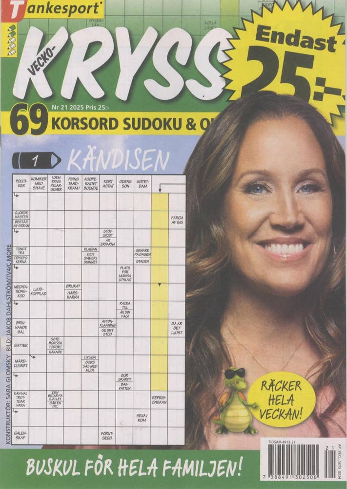 Tidsam Veckokryss Tidsam