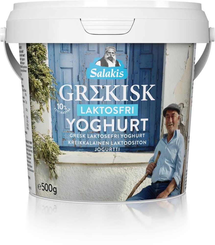 Salakis Grekisk Yoghurt Laktosfri 10%