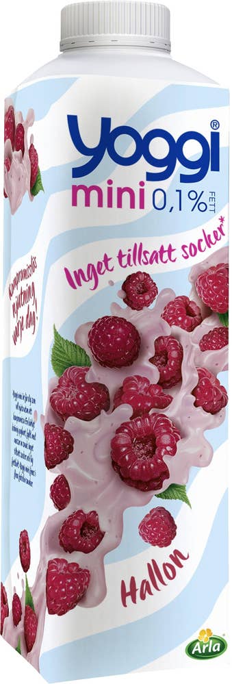 Yoggi® Yoghurt Mini 0,1% Hallon