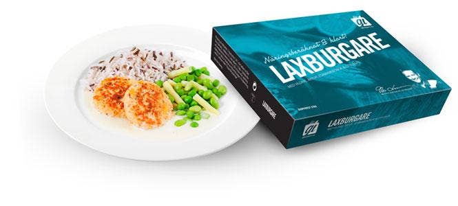 GI-boxen Laxburgare Fryst