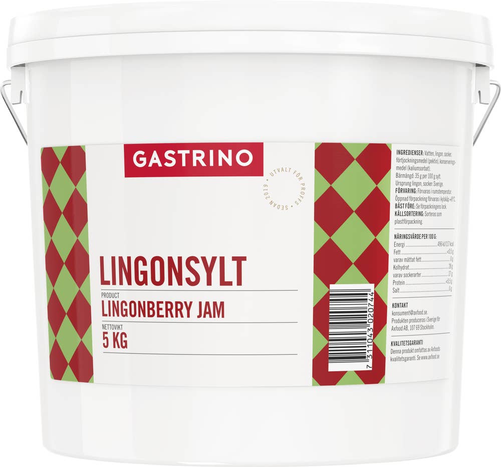 Gastrino Lingonsylt