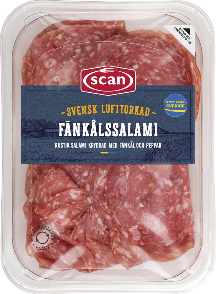 Scan Fänkålssalami 75g