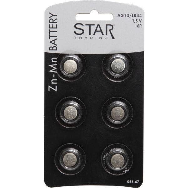 Star Trading AB Batteri Zn-Mn AG13/LR44 1,5V