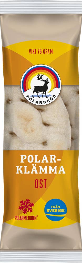 Polarbröd Polarklämma med Ost Fryst