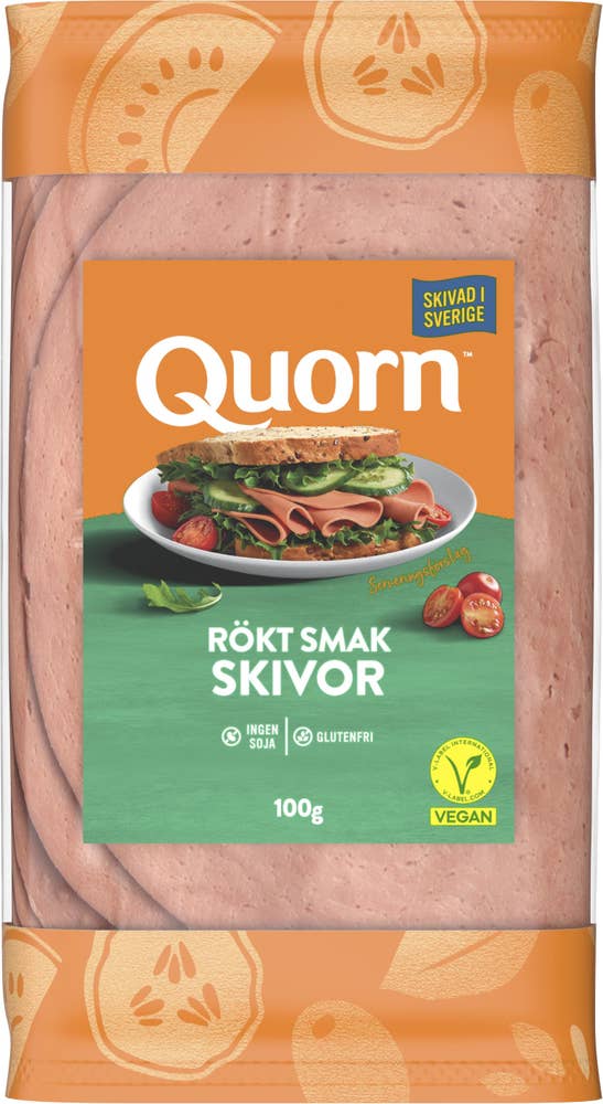 Quorn Veganskivor Rökt Smak
