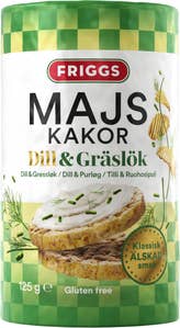 Friggs Majskakor Dill & Gräslök