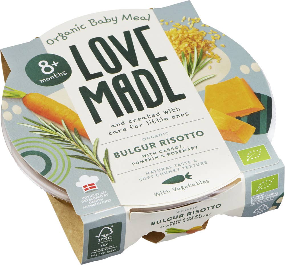 LoveMade Bulgur Risotto 8M EKO