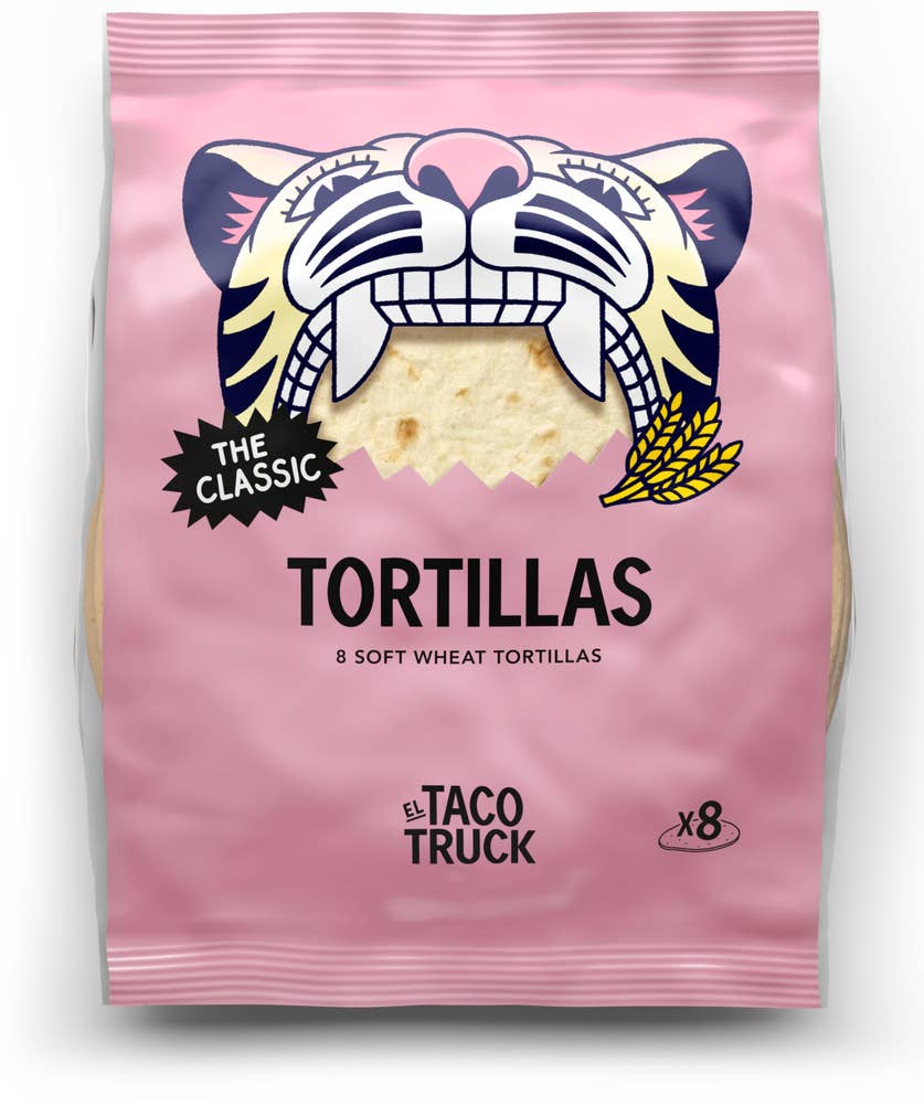 El Taco Truck Tortillas Medium 8-p