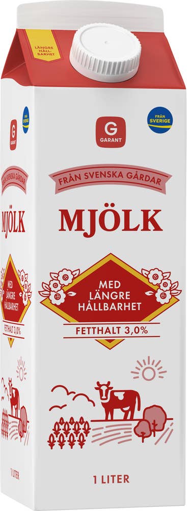 Garant Standardmjölk Lite Längre Hållbarhet 3%